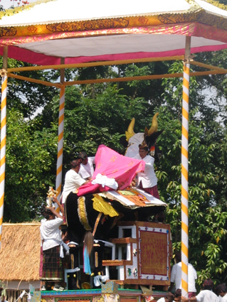 CEREMONIE DE CREMATION ROYALE A UBUD 12